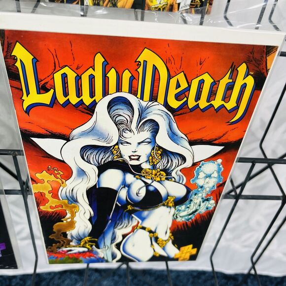 LADY DEATH II Between Heaven Hell 1-4 Lot #1 Chromium 2-4 (Chaos 1995) key - Picture 3 of 6